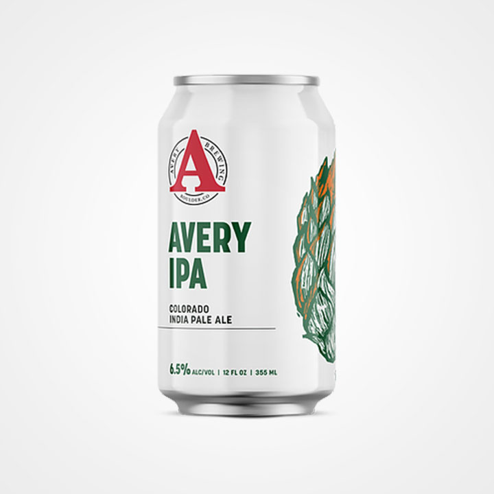 Lattina di birra Avery IPA da 35,5cl
